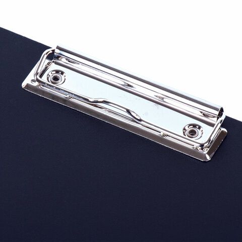 Доска-планшет с прижимом А4 23,5х31см 0,5мм пластик синяя STAFF  1/20 (вывод)