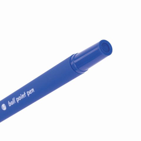 Ручка шариковая синяя узел 0,7мм линия 0,5мм корпус soft-touch BRAUBERG Capital-X 1/50/2000 (Клиент)