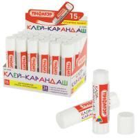 Клей-карандаш 15г ПИФАГОР 1/24/648