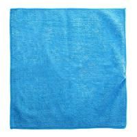 Салфетка микрофибра (29х29) универсальная голубая КП 1/50/600