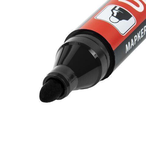 Маркер перманентный НАБОР 4шт круг 3,5мм (чер,син,крас,зел) BRAUBERG ULTRA MARKER 1/24/144 (Клиент)