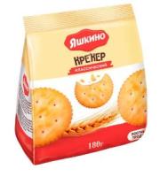 Продукты, Яшкино Крекер Классический 180г 1/16