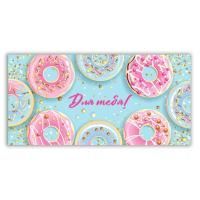 Конверт для денег 16,5x8см Для тебя пончики 10/10