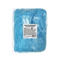 Нарукавник одноразовый 40х25  (25пар) голубой 10 мкм HANS 1/40