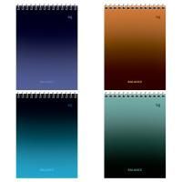 Блокнот 40л А5 143х200мм гребень BG Моноколор Баланс 1/8/48