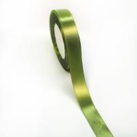 Лента атласная 15мм 25м оливковая 1/10