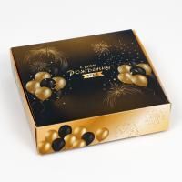Подарочная коробка 20х18х5см Шарики 1/5 Подарочная коробка 20х18х5см Шарики 1/5