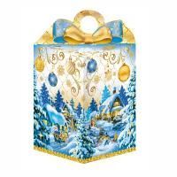 НГ Коробка до 1,0кг 115х115х170 Поздравление 1/150