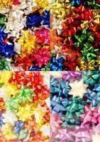 Бант-звезда 6см цвета микс 50/50