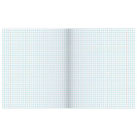 Тетрадь 18л клетка с полями зелёная обложка Маяк /160