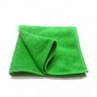 Салфетка микрофибра (29х29) универсальная зеленая КП 1/50/600