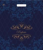 Пакет с вырубной ручкой (42х48)-90 Перфекто Бархат Тико 25/400