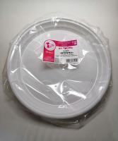 Набор одноразовых тарелок Встреча (тарелка d-205 белая, 10 шт) 1/100