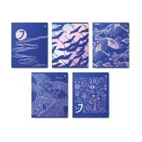 Тетрадь 48л А5 клетка скоба Синий цвет BG 1/5/60