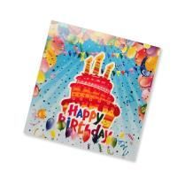 Салфетки (33х33) 3-сл Home С Днем Рождения (20) 1/12