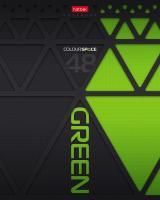 Тетрадь 48л А5 клетка скоба мелованный картон ColourSpace Хатбер 1/5/100