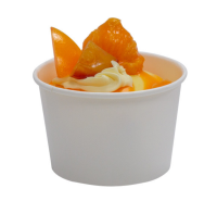 Креманка бумажная 125мл d-75мм белая 60/1500 