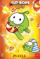 Пазл детский 12 элементов в рамке CUT THE ROPE- 1/20