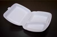 ВПС Ланч-бокс 2-сек (250х195х68) белый LB-2А авт  вспен ТДУ 100/100