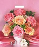 Пакет с вырубной ручкой (38х45+3)-60 Виола 25/500