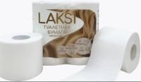 Туалетная бумага евро 3сл белая 4штх20м LAKSI  1/12 