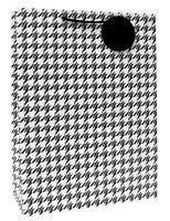 Пакет подарочный бумажный (40х55х15) Гусиная лапка 1/12