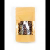 Пакет Дой-Пак Zip-Lock крафт 135х225 (35+35) №9 окном 70 мм 100/600 