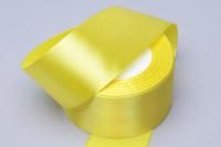 Лента атласная 50мм 30м желтая 1/1