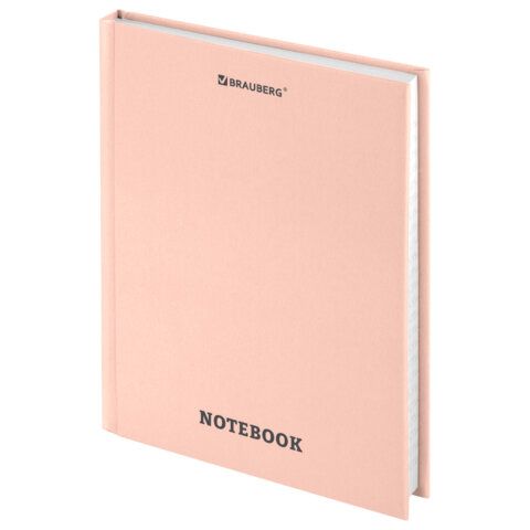 Блокнот 80л А6 110х147мм клетка твердый переплет BRAUBERG МОРАНДИ 1/20