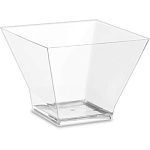 Креманка 200мл 80х80мм Средняя пагода прозрачная Кристалл 12/240