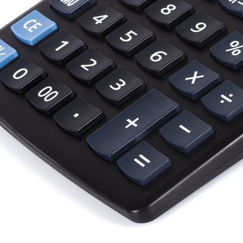Калькулятор настольный STAFF STF-888-12 (200х150 мм) 12 разрядов двойное питание 1/10/40