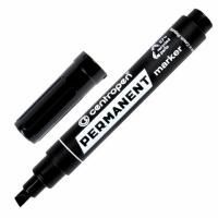 Маркер перманентный черный 1-4,6мм скошенный наконечник CENTROPEN 1/10/200