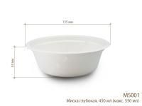 Тарелка ЭКО 0,480л миска суповая целлюлоза 50/1000 (Клиент) Тарелка ЭКО 0,480л миска суповая целлюлоза 50/1000 (Клиент)