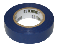 Изолента ПВХ 15х20 синяя Ostendorf 10/200  Изолента ПВХ 15х20 синяя Ostendorf 10/200
