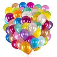 Воздушные шары 30см Металлик ассорти BRAUBERG KIDS 100/100