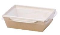 Контейнер салатник 1200мл 167х145х63мм крафт ламин OSQ OpSalad (крышка 464882) 50/300
