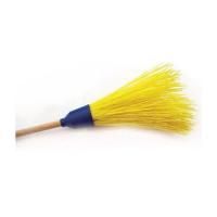 Метла п/э круглая с черенком 3-х кол