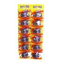 Мочалка для посуды стружка S-980В SafiTex на листе (12шт) б/н 1/6/60