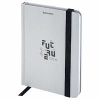 Блокнот 96л А6 109х148мм клетка твердая обложка на резинке BRAUBERG Future 1/36 