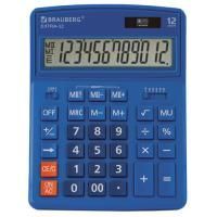 Калькулятор настольный BRAUBERG EXTRA-12-BU (206x155мм) 12разр синий 1/20/40 