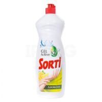Средство жидкое для мытья посуды 900мл SORTI (Сорти) Лимон 1/12