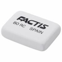 Ластик  28х20х7мм белый прямоугольный FACTIS 80 RC 1/80