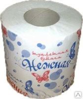Туалетная бумага быт втулка Нежная 1/50