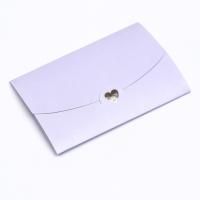 Конверт под сертификат 10,5х7см с тиснением лаванда 10/10 nelK