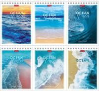 Блокнот 40л А6 110х145мм гребень Хатбер Аквалайф 1/6/96