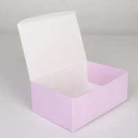 Подарочная коробка 18х12х8см Лаванда 1/150 Подарочная коробка 18х12х8см Лаванда 1/150