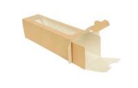 Коробка для сладостей с окном 180х55х55мм картон ECO MB 6 DoECO 50/500