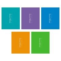 Тетрадь 48л А5 клетка скоба мел картон PUREcolour микс Хатбер 1/60