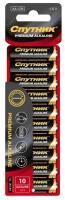 Элемент питания Спутник АА Premium Alkaline LR6/10В (10шт) блистер (пальчик) 1/12