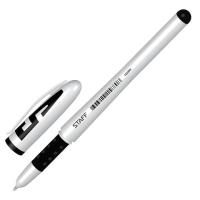 Ручка гелевая черная иг узел 0,5мм линия 0,35мм STAFF Manager GP-196 1/12